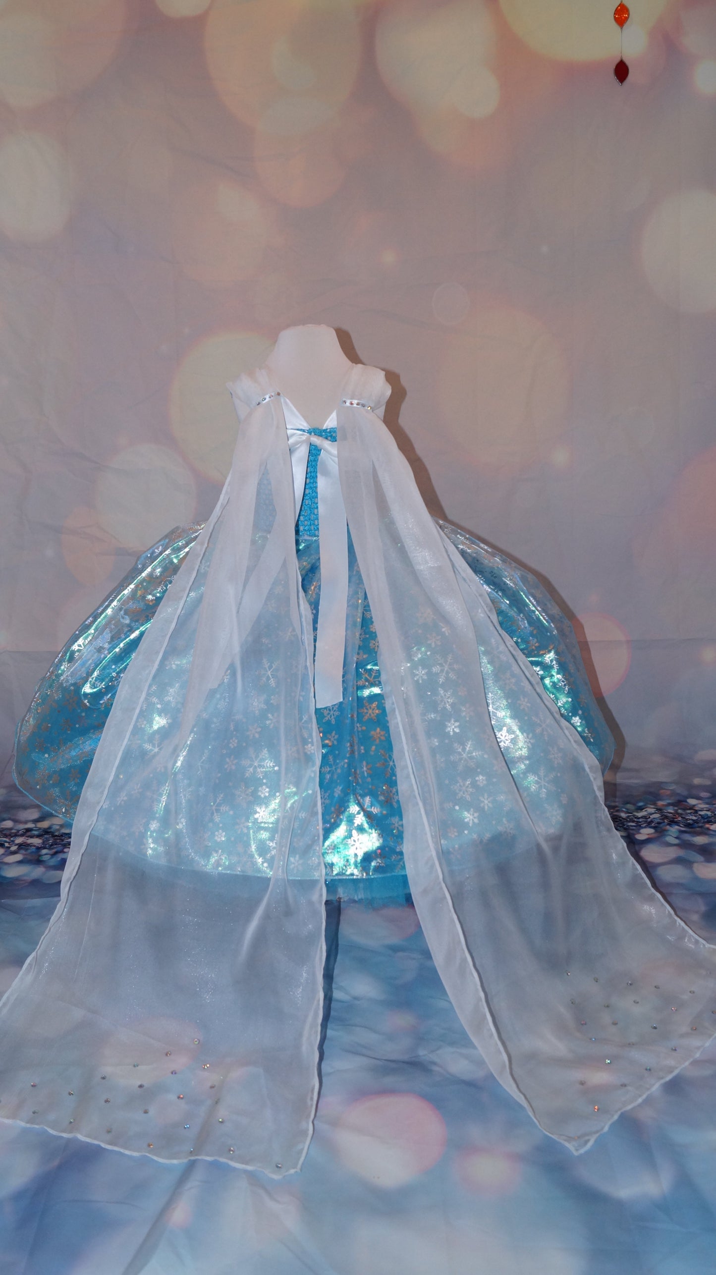 Disney Princess Elsa Frozen Inspired Blue Tutu Dress