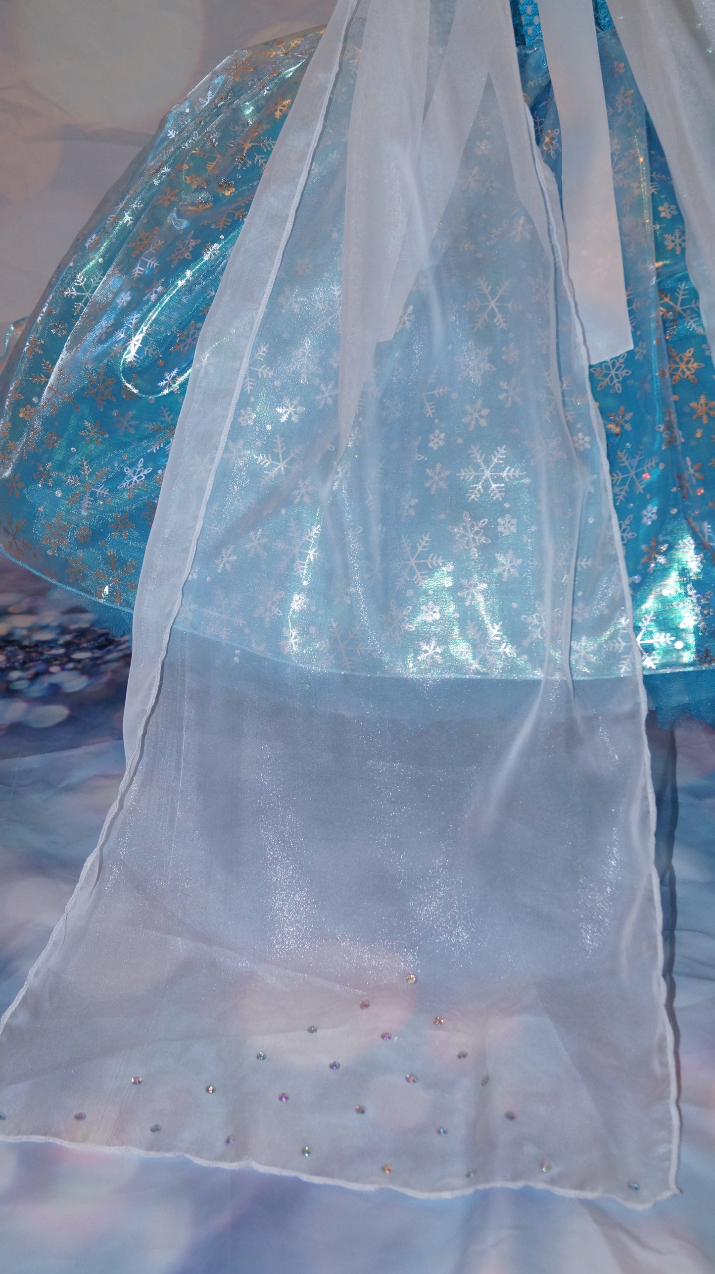 Disney Princess Elsa Frozen Inspired Blue Tutu Dress