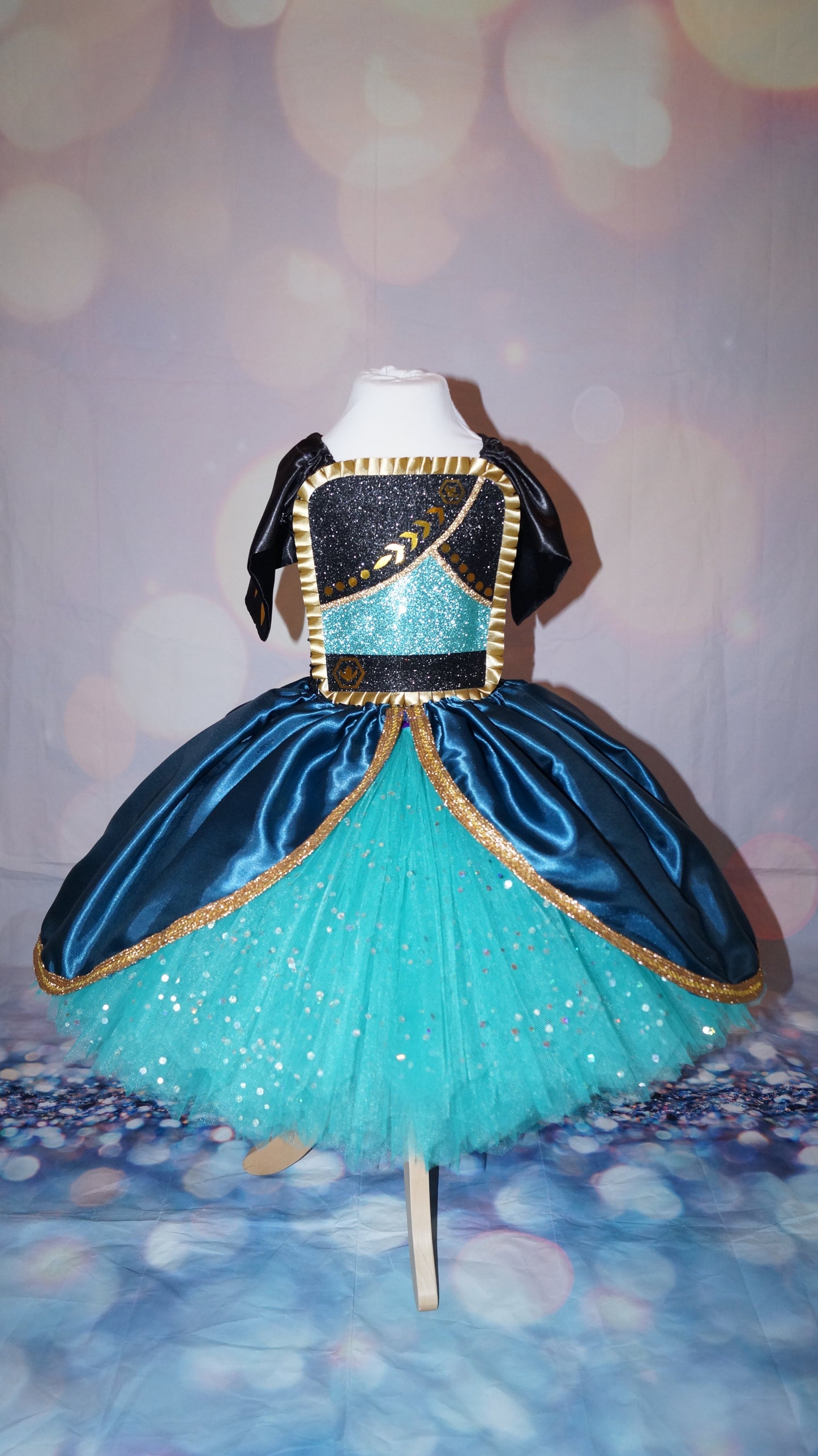 Disney Princess Anna Coronation Dress Frozen 2 Inspired Tutu Dress