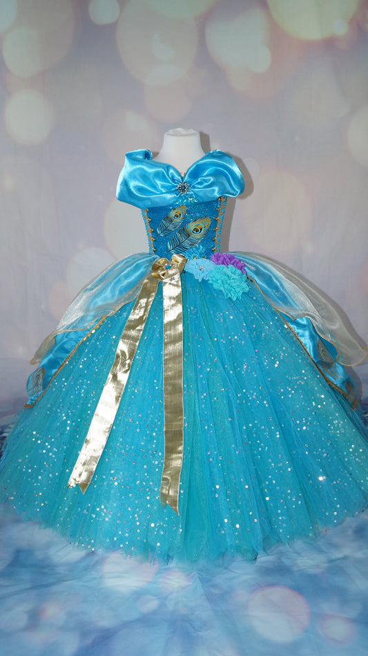 Disney Princess Deluxe Jasmine Aladdin Inspired Tutu Dress