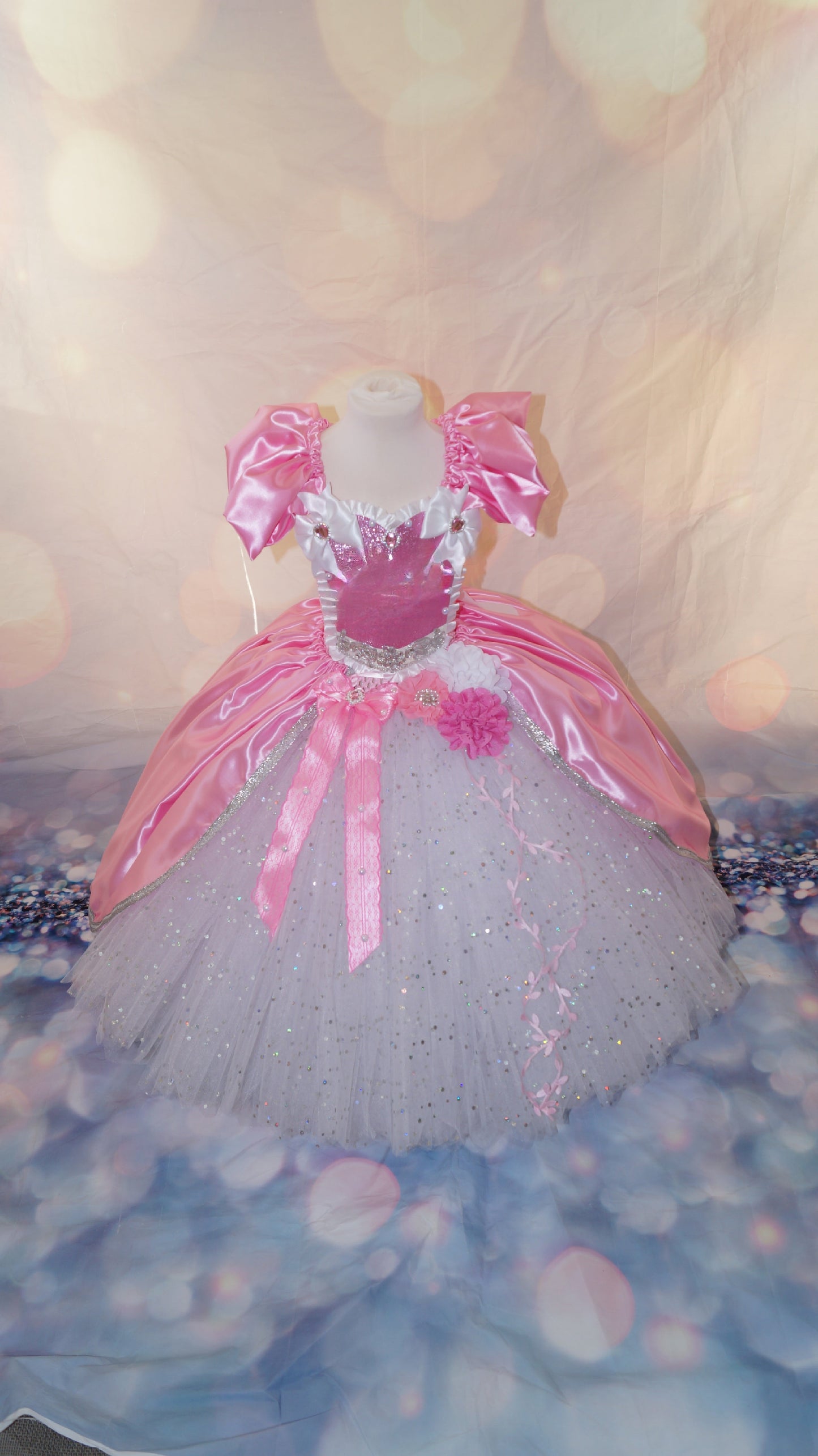 Disney Princess Ariel The Little Mermaid Pink Ballgown Tutu Dress