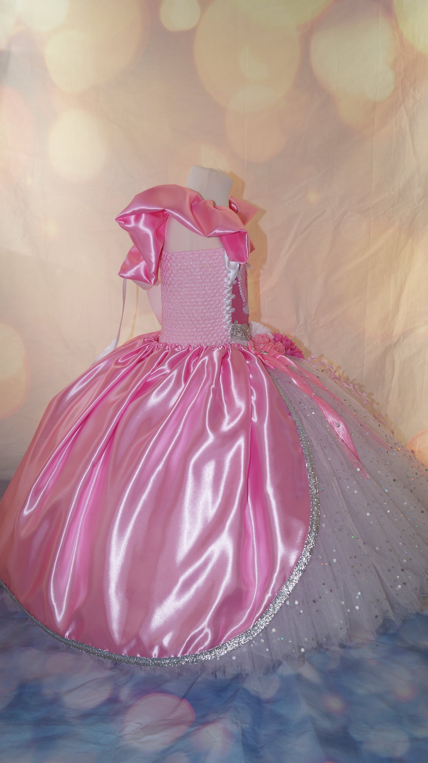 Disney Princess Ariel The Little Mermaid Pink Ballgown Tutu Dress