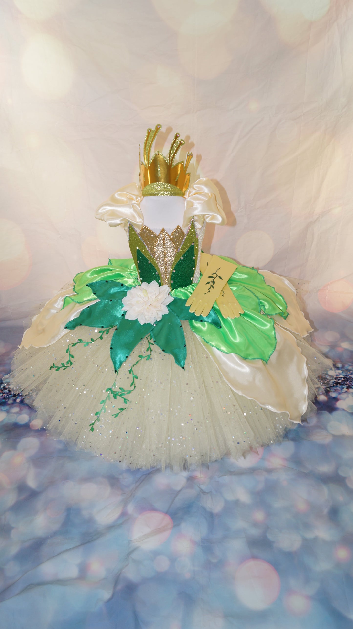 Disney Princess Tiana The Princess and the Frog Inspired Tutu Dress