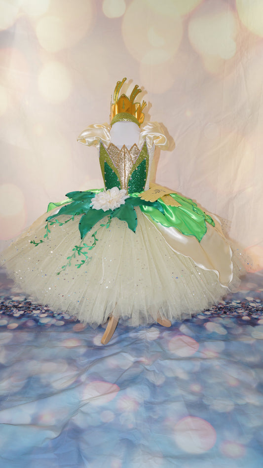 Disney Princess Tiana The Princess and the Frog Inspired Tutu Dress