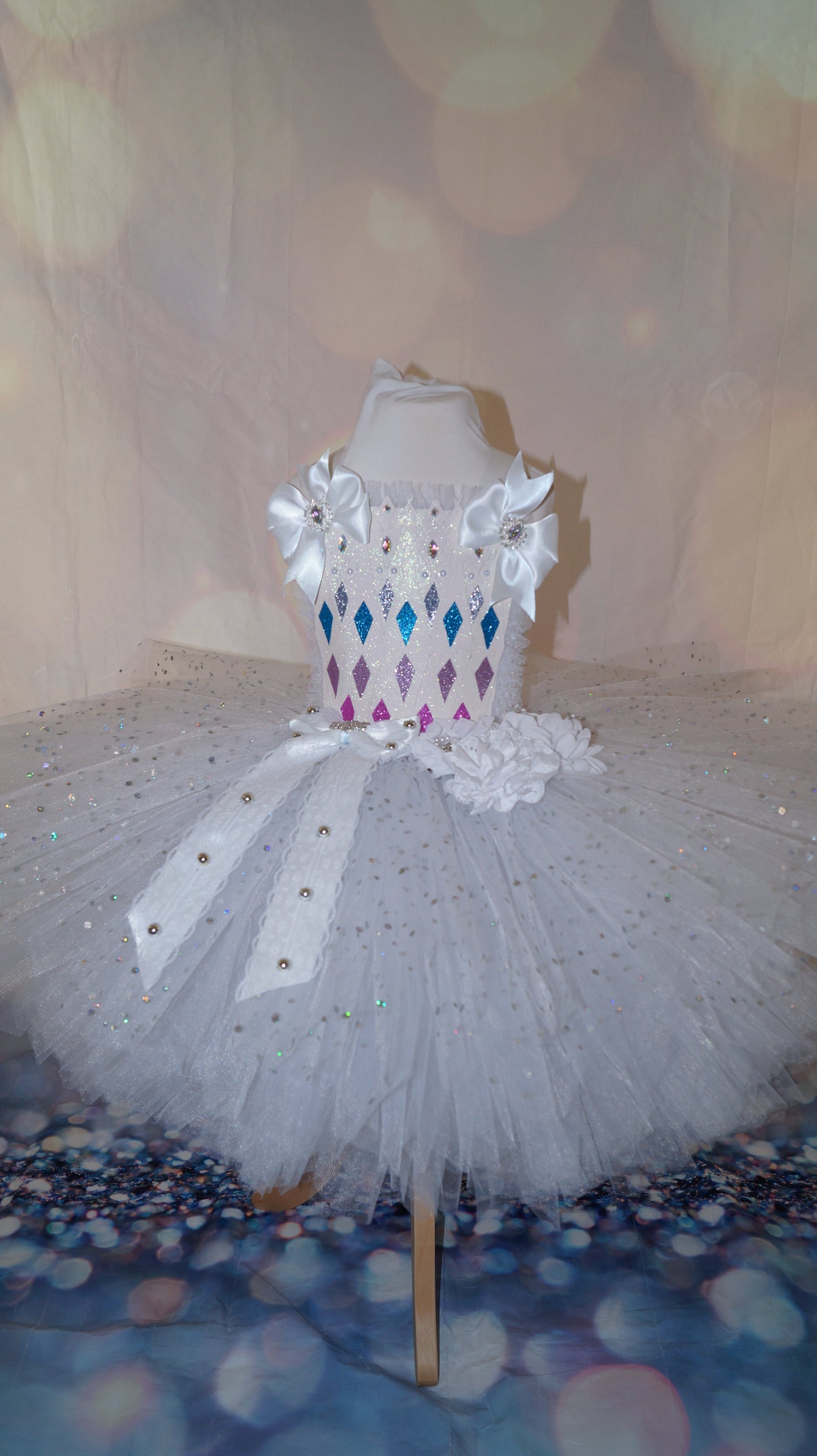 Disney Princess Elsa White Frozen 2 Tutu Dress