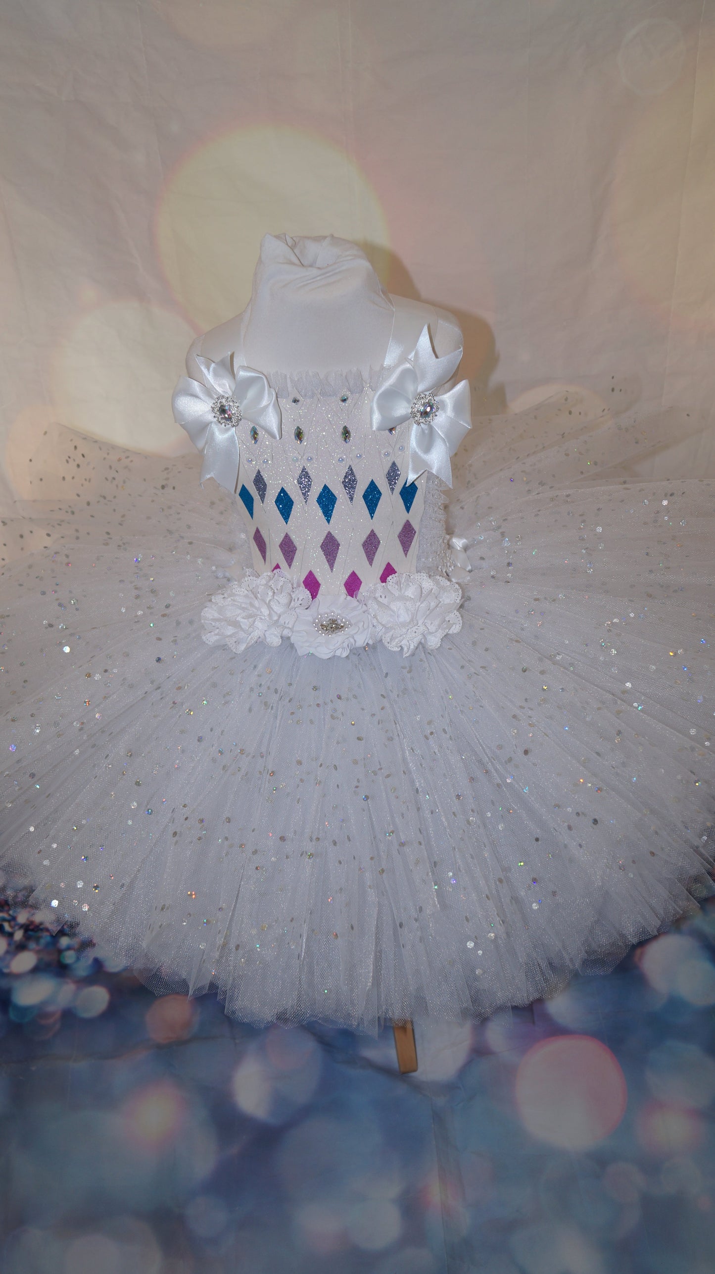 Disney Princess Elsa White Frozen 2 Tutu Dress