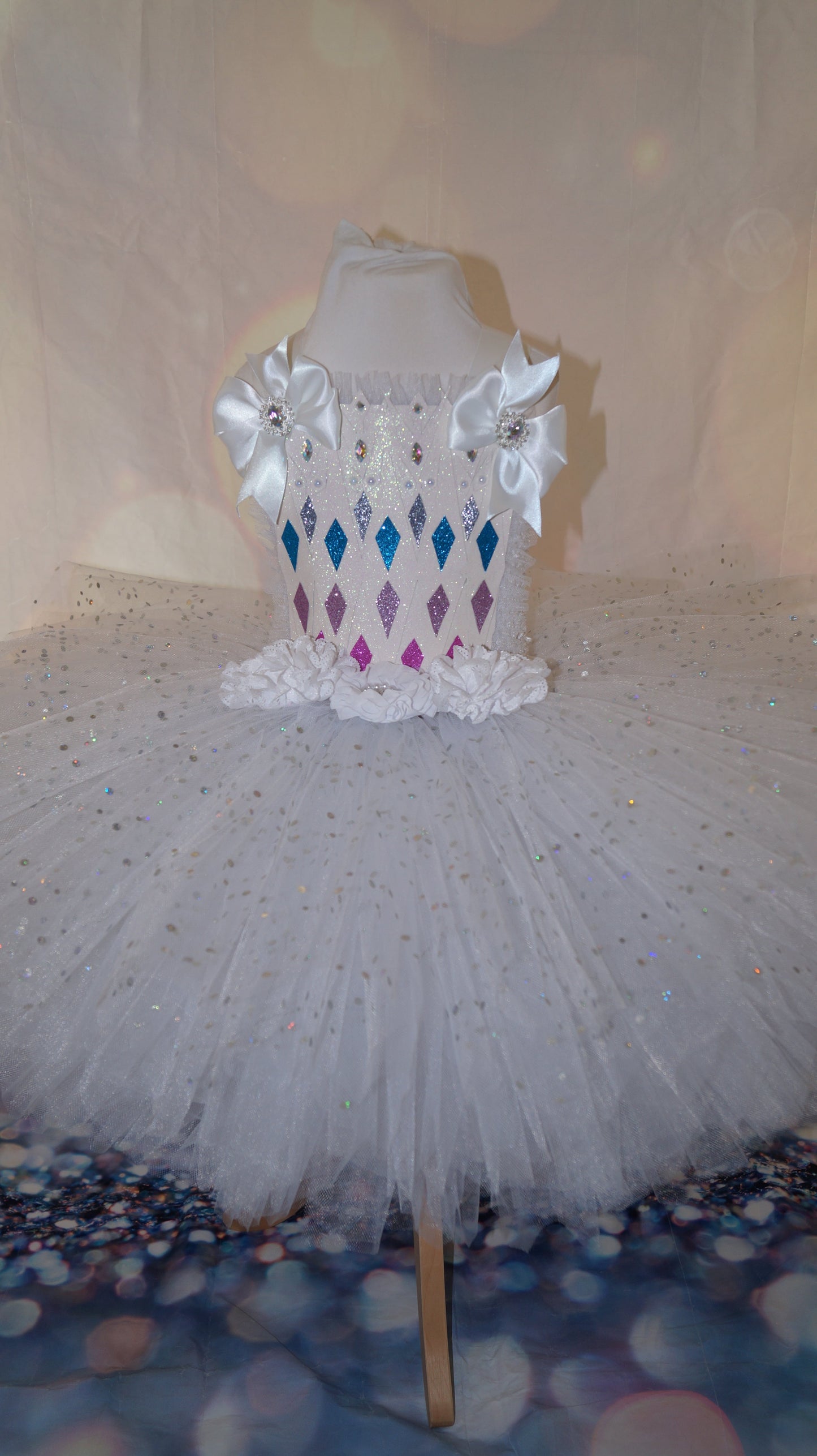 Disney Princess Elsa White Frozen 2 Tutu Dress