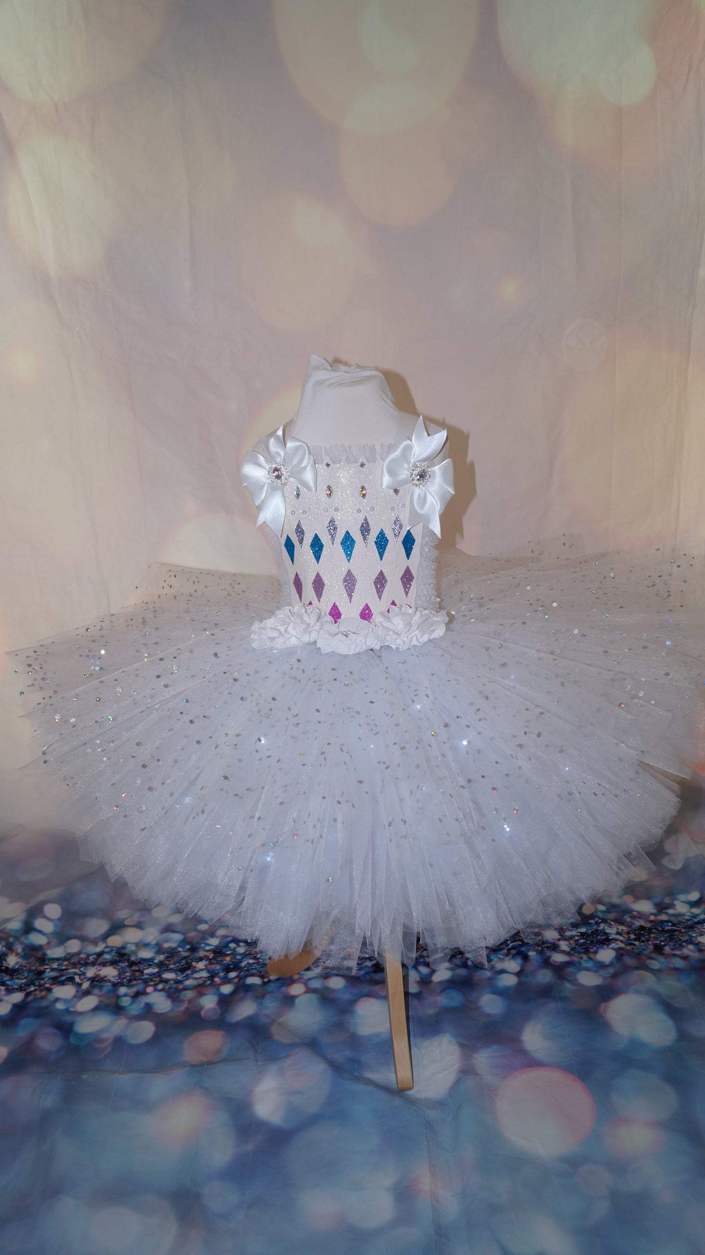 Disney Princess Elsa White Frozen 2 Tutu Dress