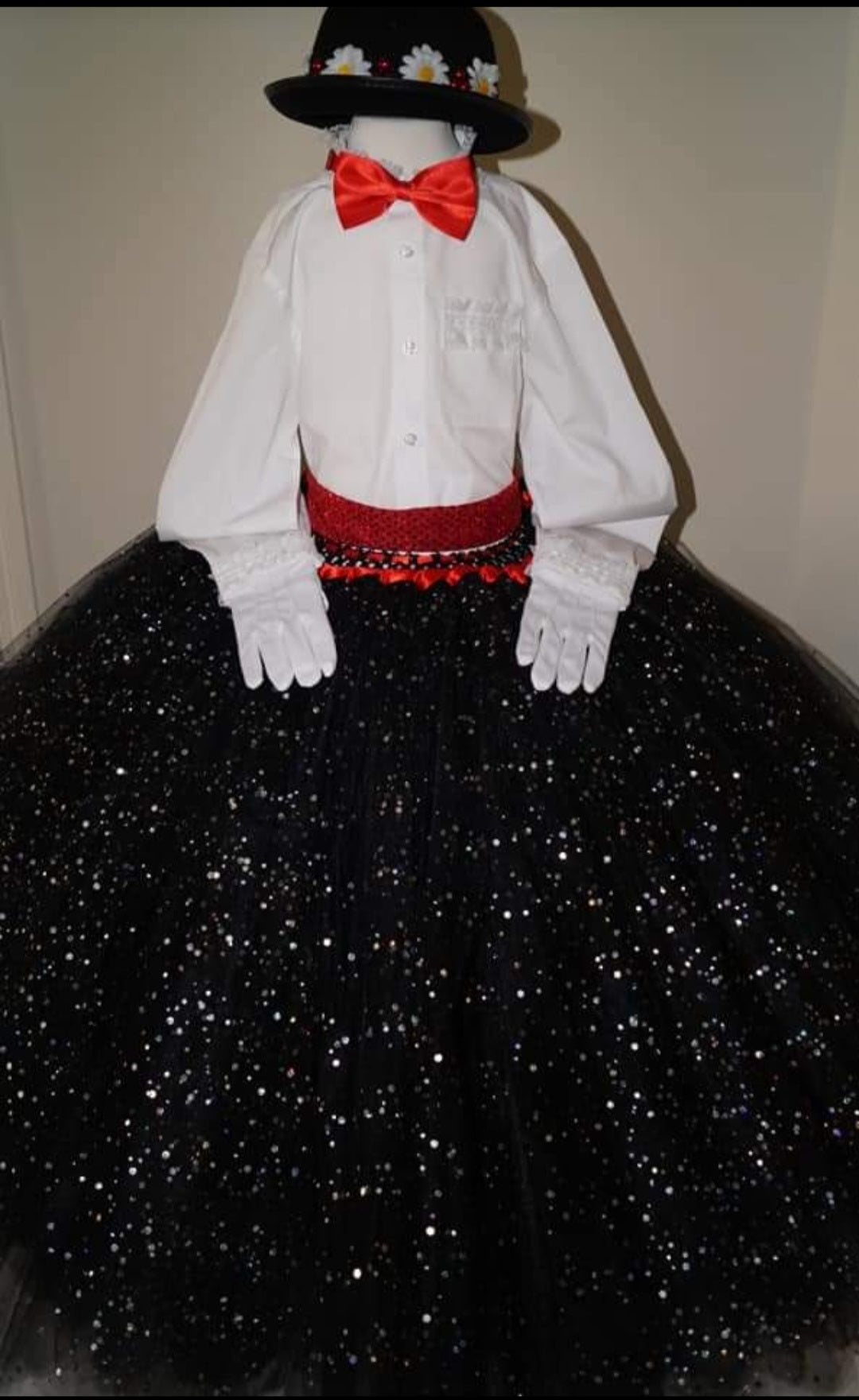 Mary Poppins Inspired Tutu Dress