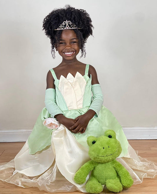 Frog Princess Tiana Inspired Costume Dress