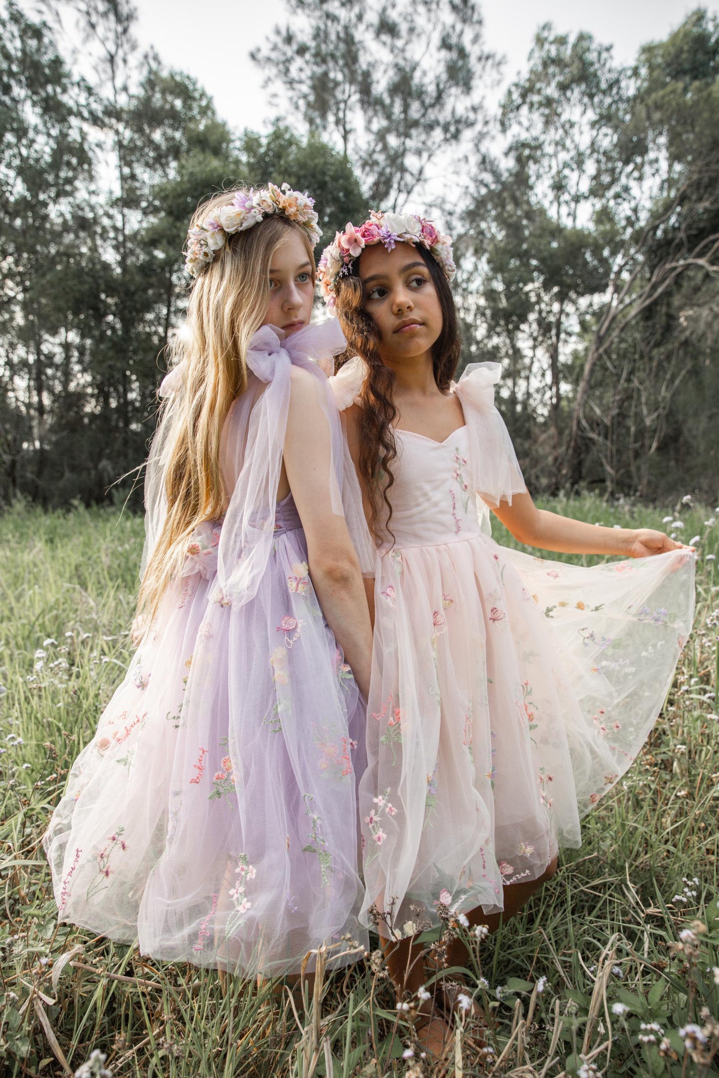 Enchanted Rose Lavender Dress