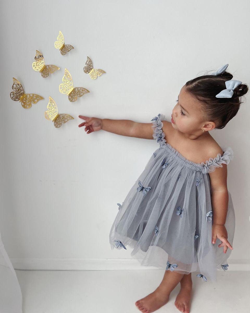 Butterfly Baby Dress- First Birthday/Cake Smash
