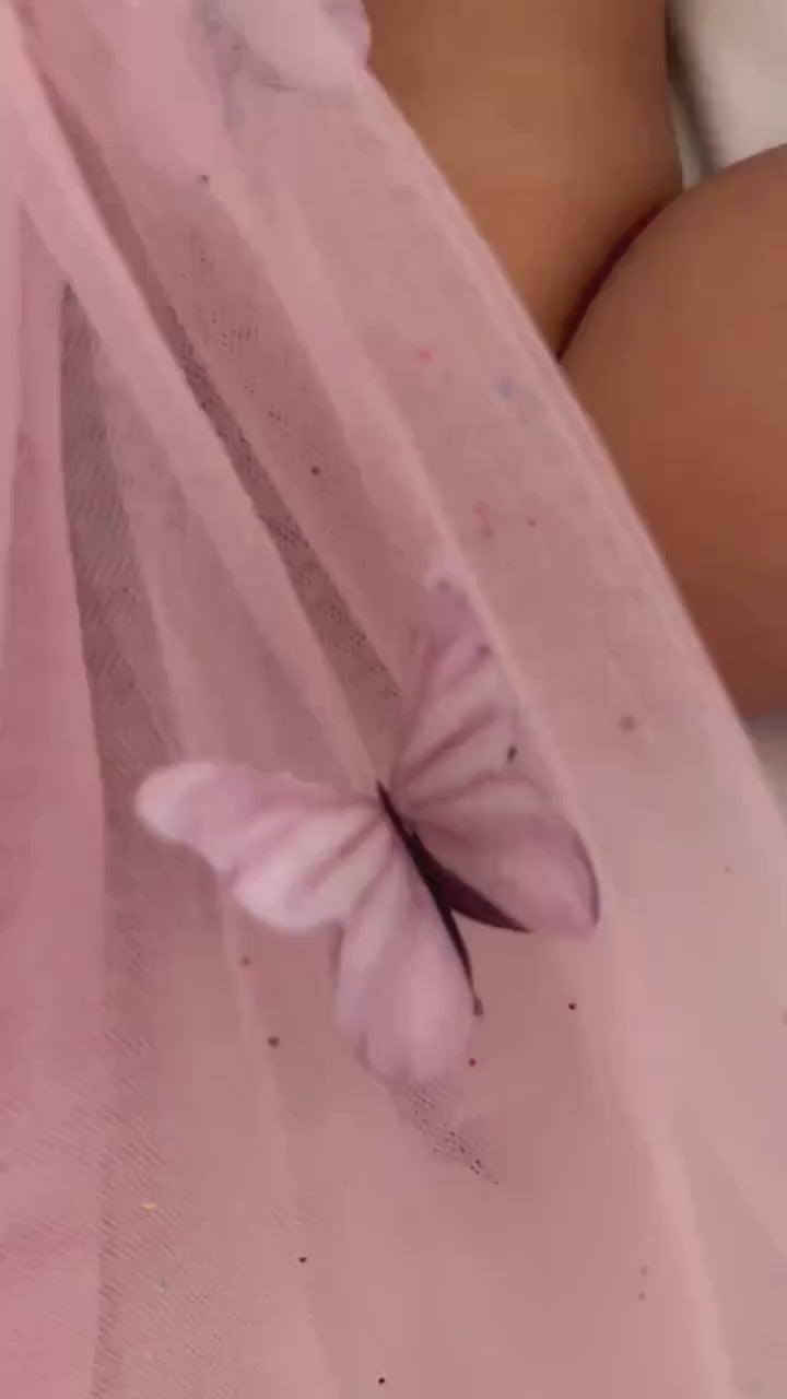 Butterfly Baby Dress- First Birthday/Cake Smash