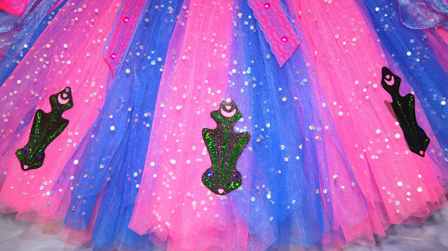 Disney Princess Anna Frozen Inspired Tutu Dress