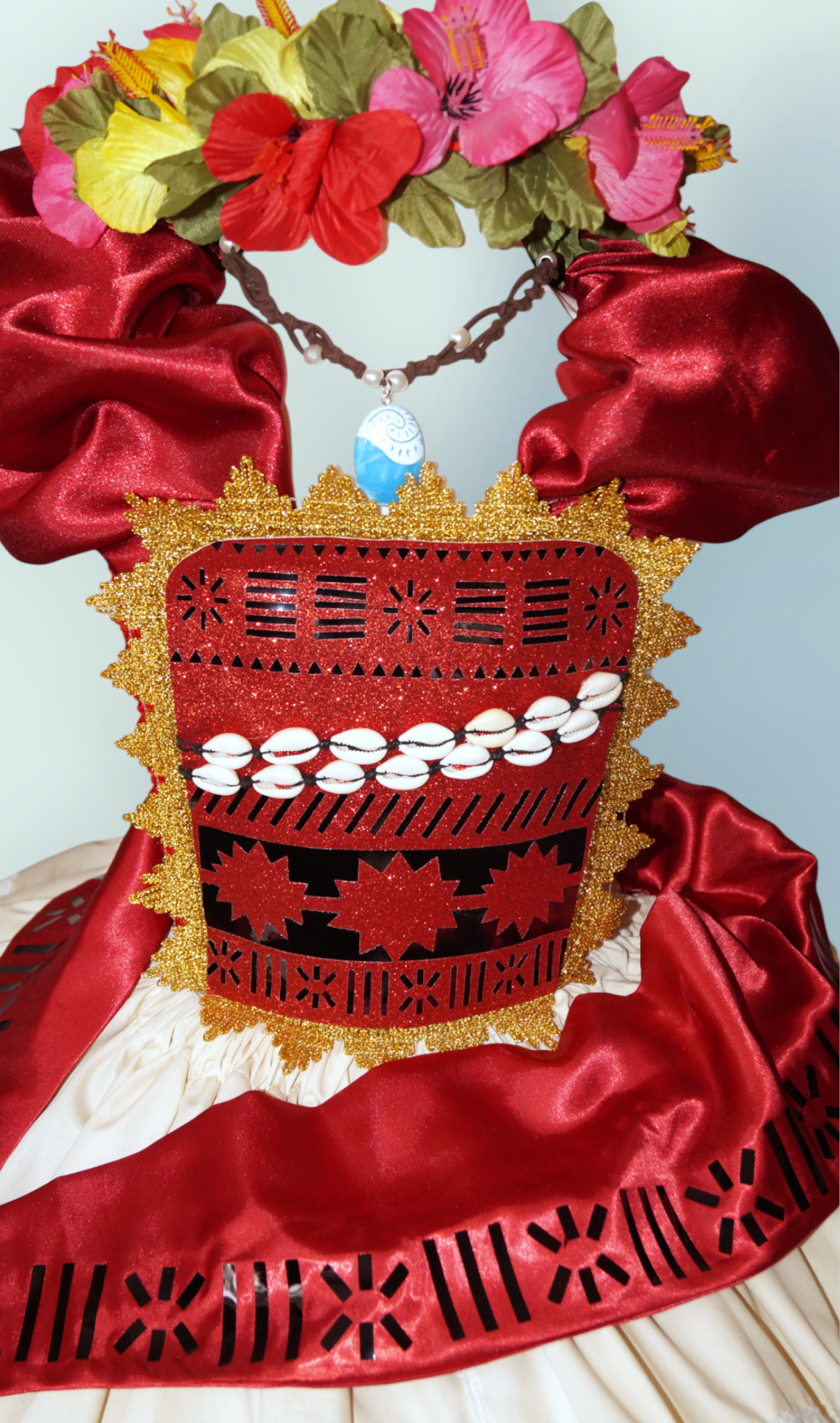 Disney Princess Moana Hawaiian Inspired Tutu Dress
