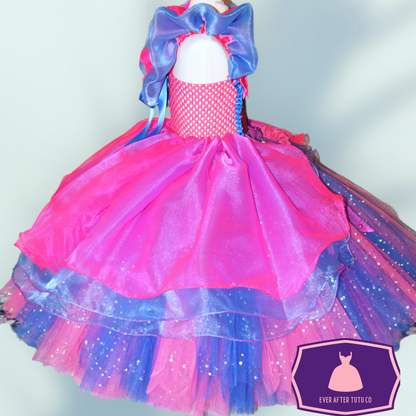 Disney Princess Anna Frozen Inspired Tutu Dress