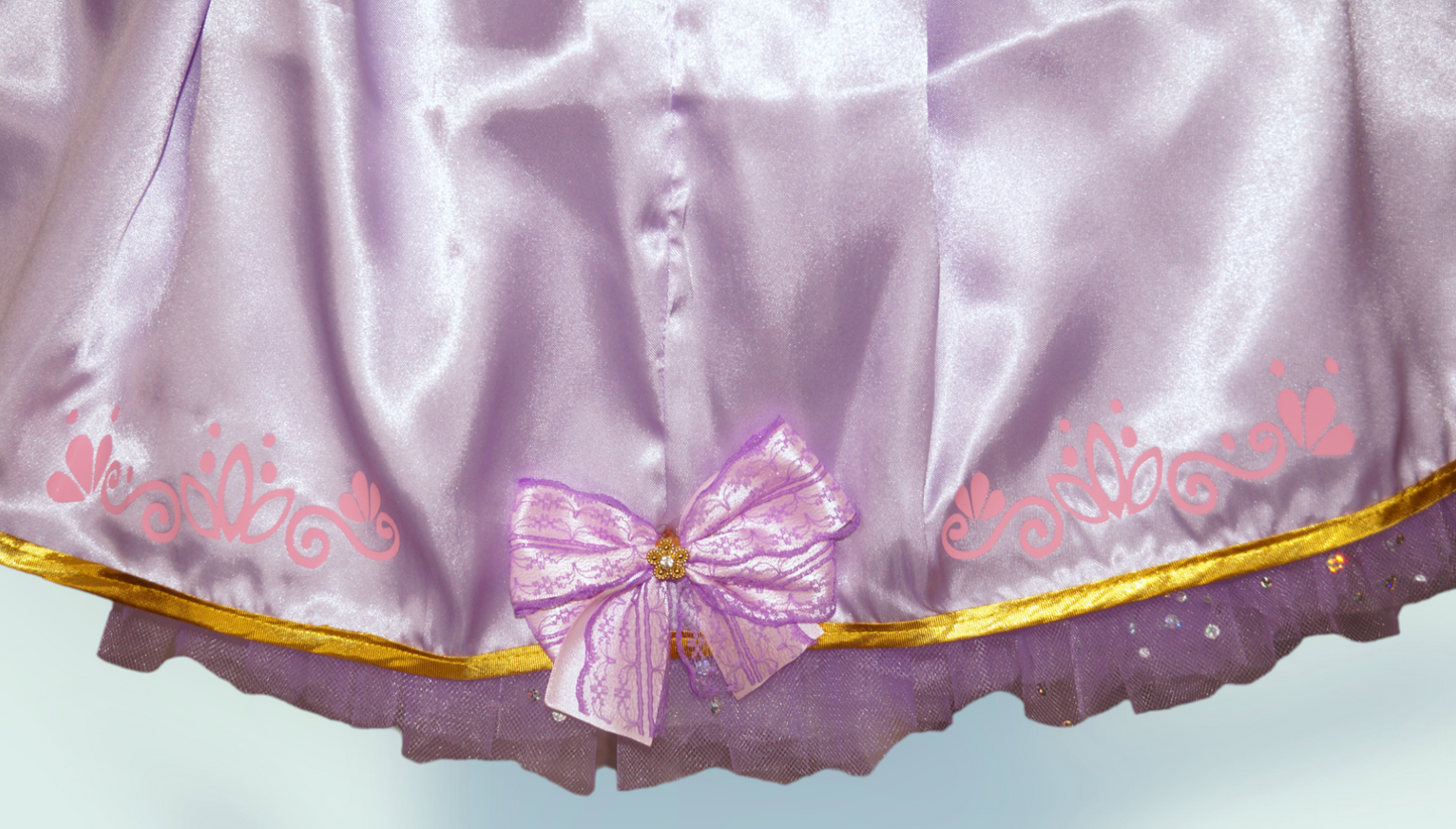 Disney Princess Rapunzel Tangled Inspired Tutu Dress