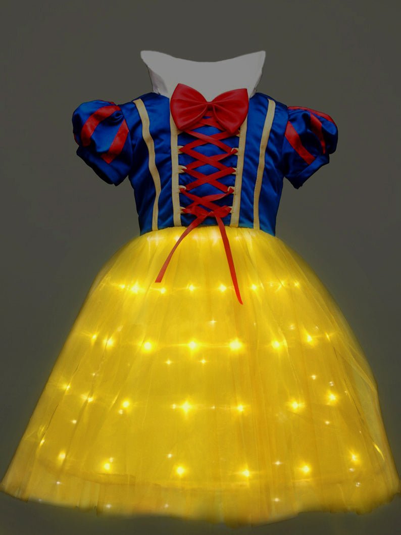 Little Girls LED Dress With Gown Dress Up