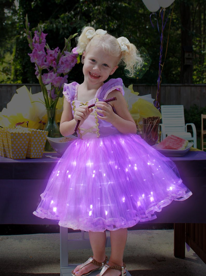 Rapunzel Magical LED Dress 12M-6Y