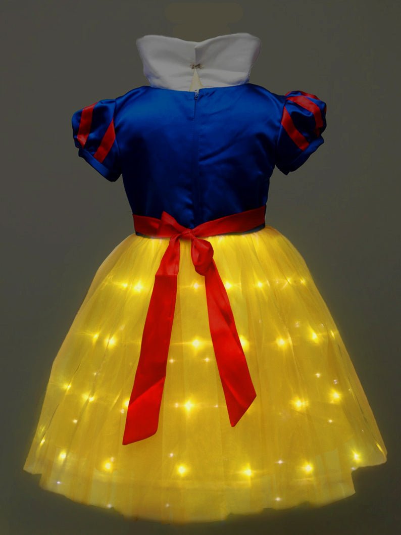 Little Girls LED Dress With Gown Dress Up