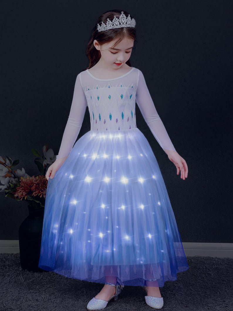 LED Light Ball Gown Dress Costumes