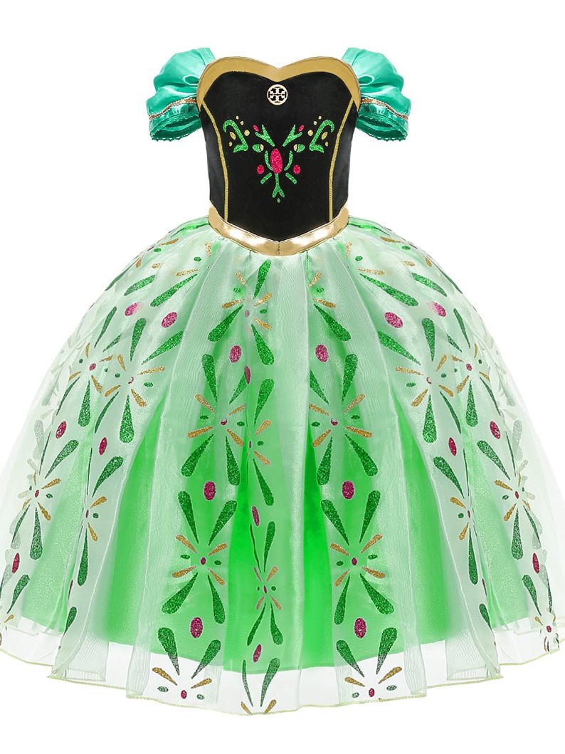 Anna LED Snow Princess Costume For Girl