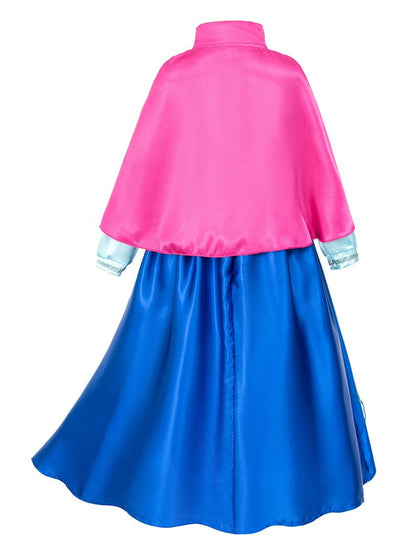 Anna Light up Princess Costumes Party Dress Up for Girls