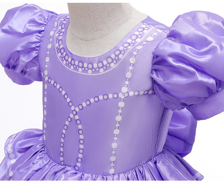 Princess Sofia Inspired Birthday Dress Set Baby Toddler