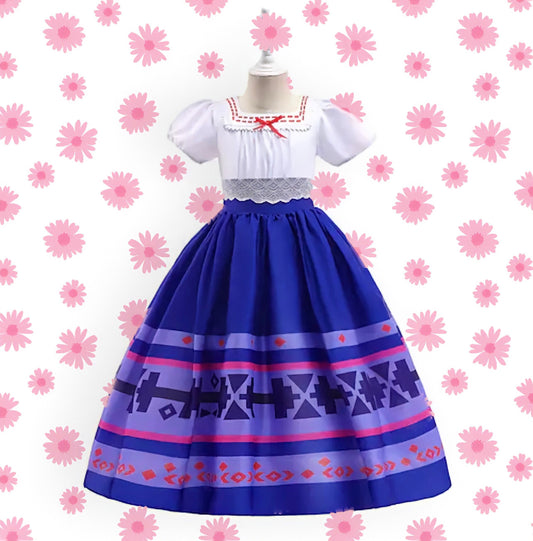 Luisa Long Dress Encanto Dress Up Girls