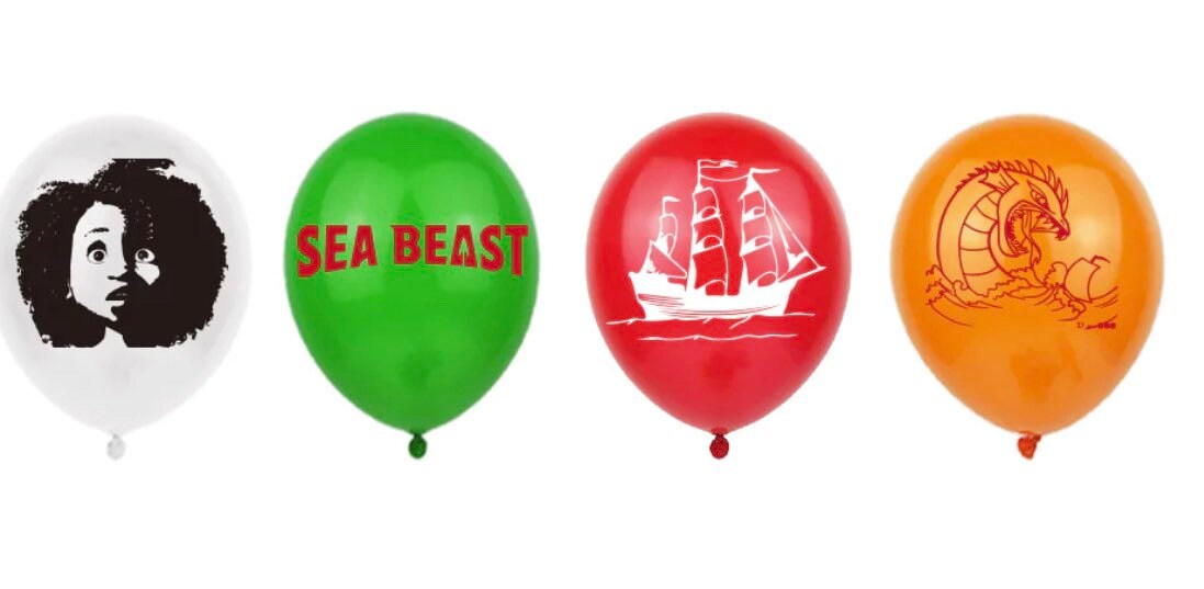 The Sea Beast Birthday Party Set