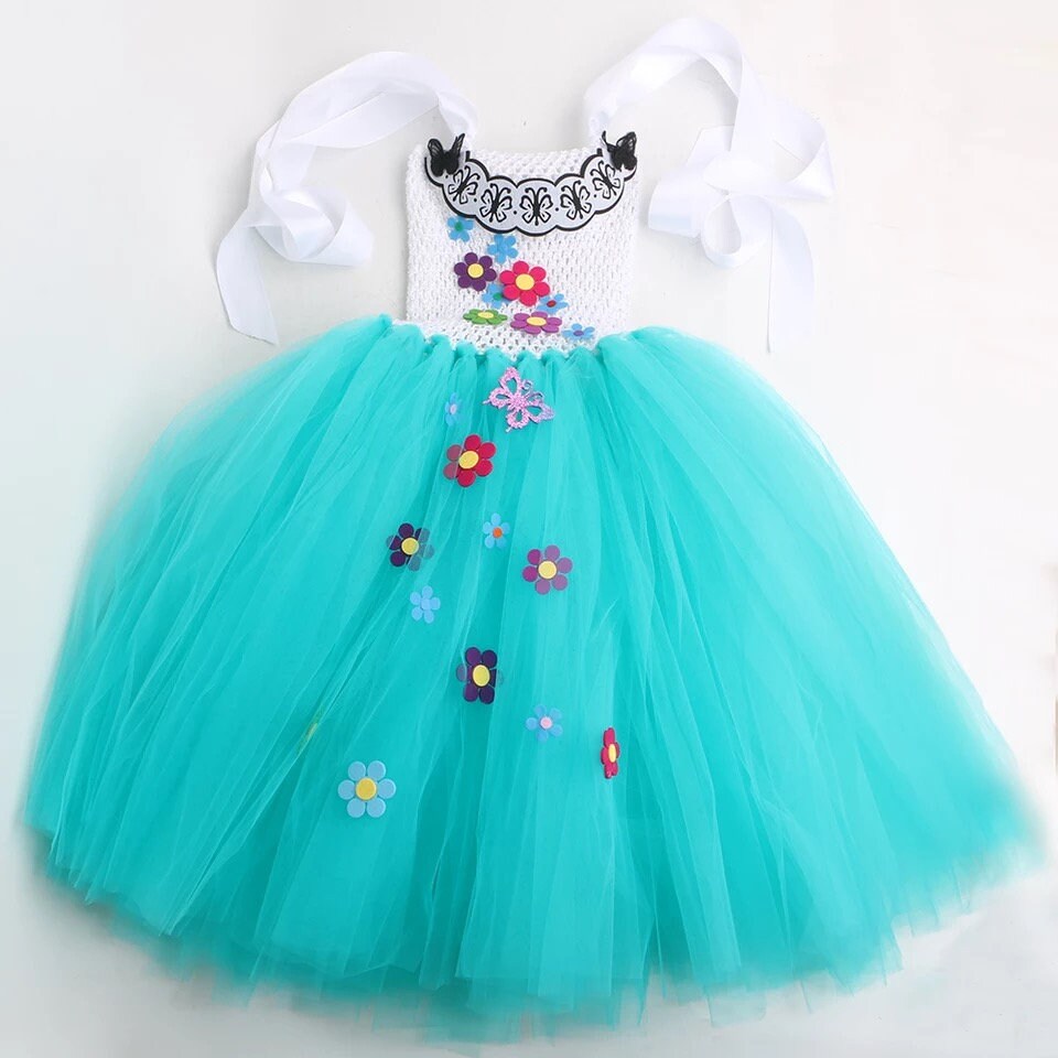 Mirabel Tutu Set Costume Birthday Dress Toddler Kids Ears Purse
