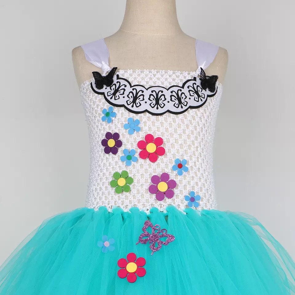 Mirabel Tutu Set Costume Birthday Dress Toddler Kids