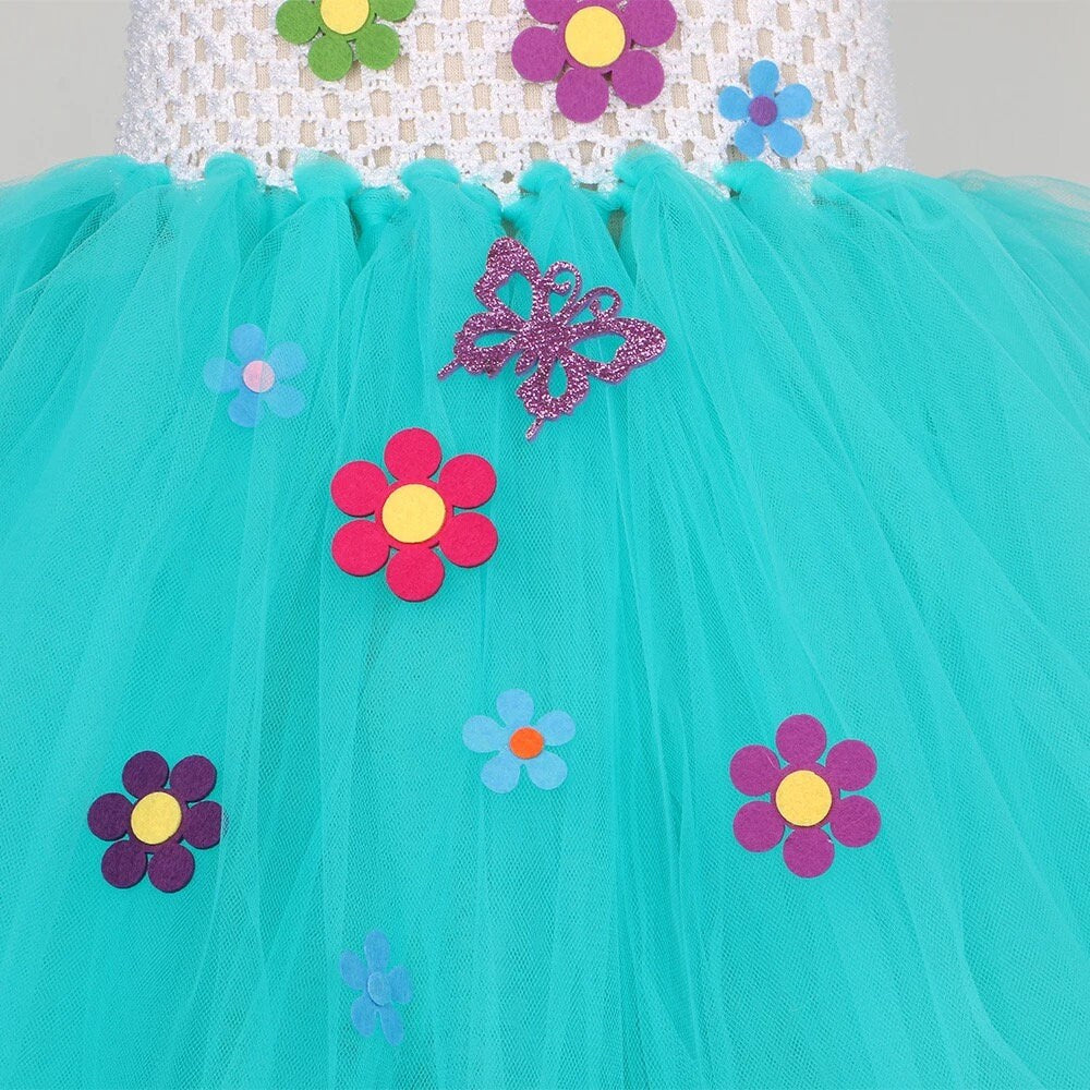 Mirabel Tutu Set Costume Birthday Dress Toddler Kids Ears Purse