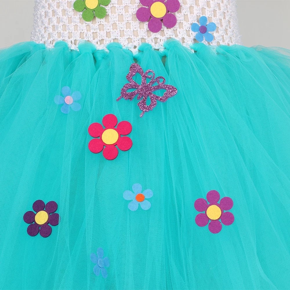 Mirabel Tutu Set Costume Birthday Dress Toddler Kids