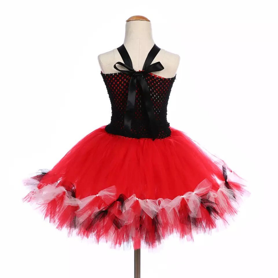 Pirate Tutu Dress for Girls Kids Halloween Cosplay Costume Girl Princess Party Dresses Children Captain Tulle Outfit Clothes Set