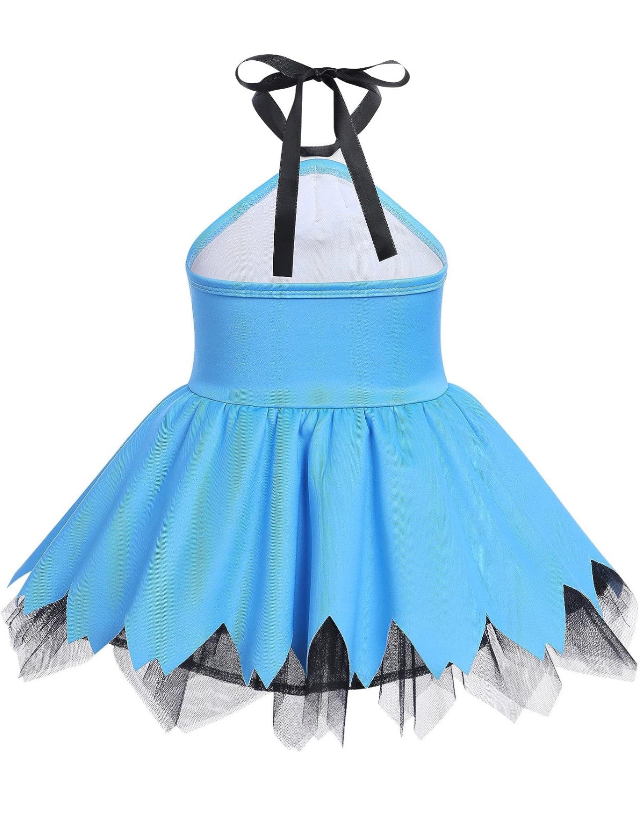 Baby Pebbles Blue Betty Rubble Flintstone Costume Historical Stone Age Cave Man Outfits for Baby Girls Boys Cavegirl Party Photo Shoot