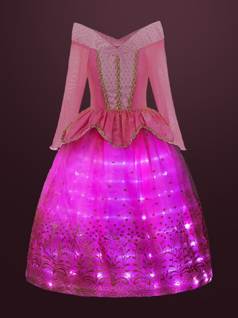 Light Up Girls Princess Dress up Costume