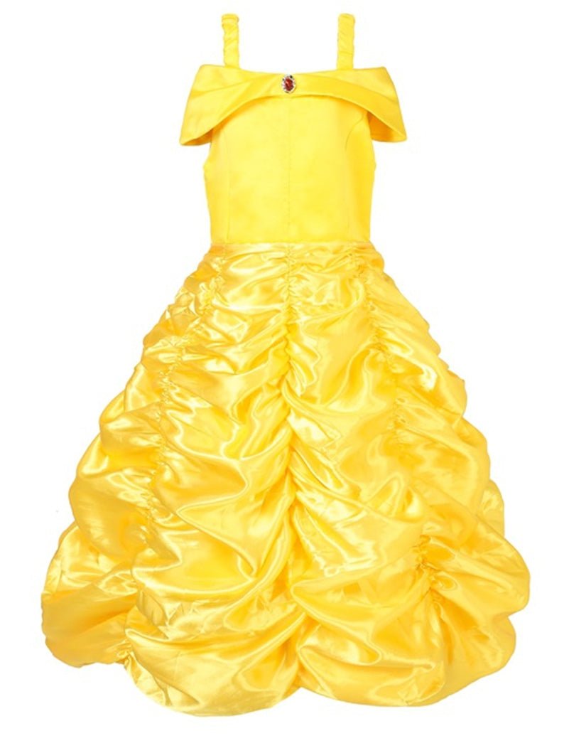 Light Up Princess Dress-up Clothes Beauty Beast Costume for a Girl