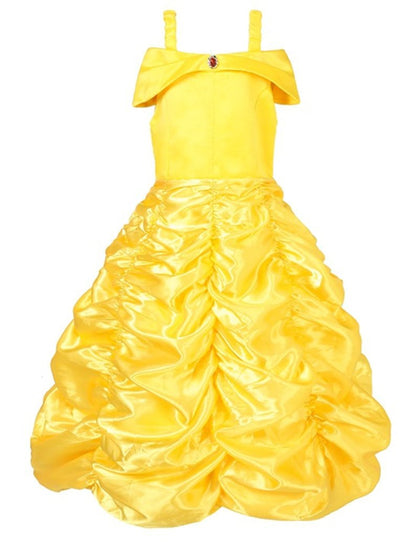 Light Up Princess Dress-up Clothes Beauty and Beast Costume for a Girl