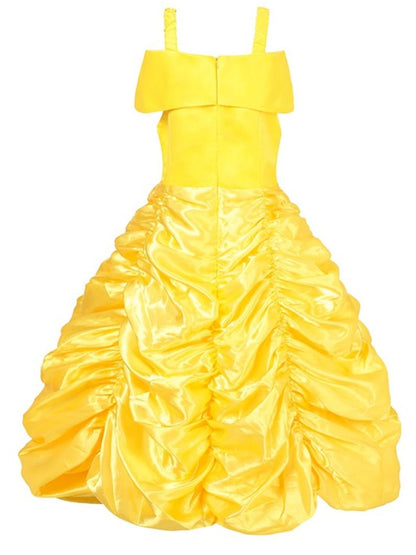 Light Up Princess Dress-up Clothes Beauty and Beast Costume for a Girl